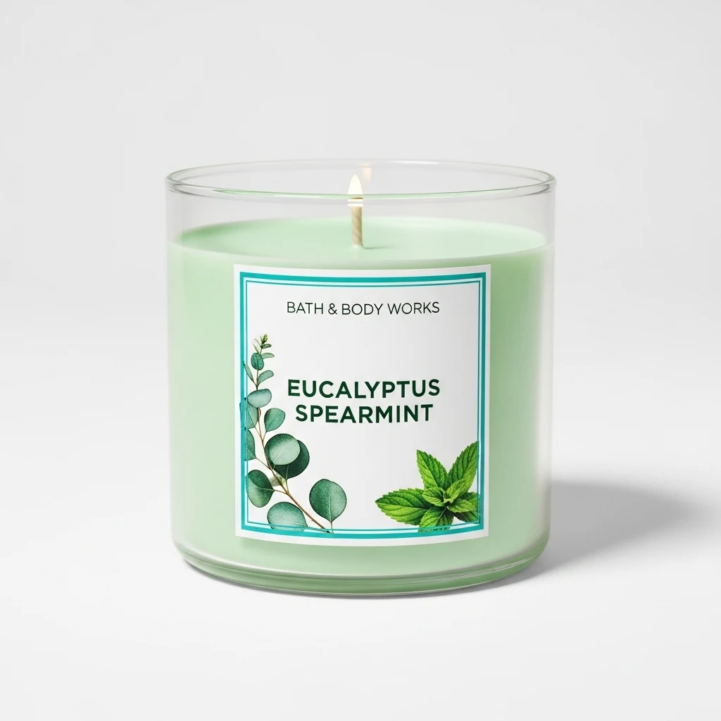 Bath Body Works Eucalyptus Spearmint candle image 2