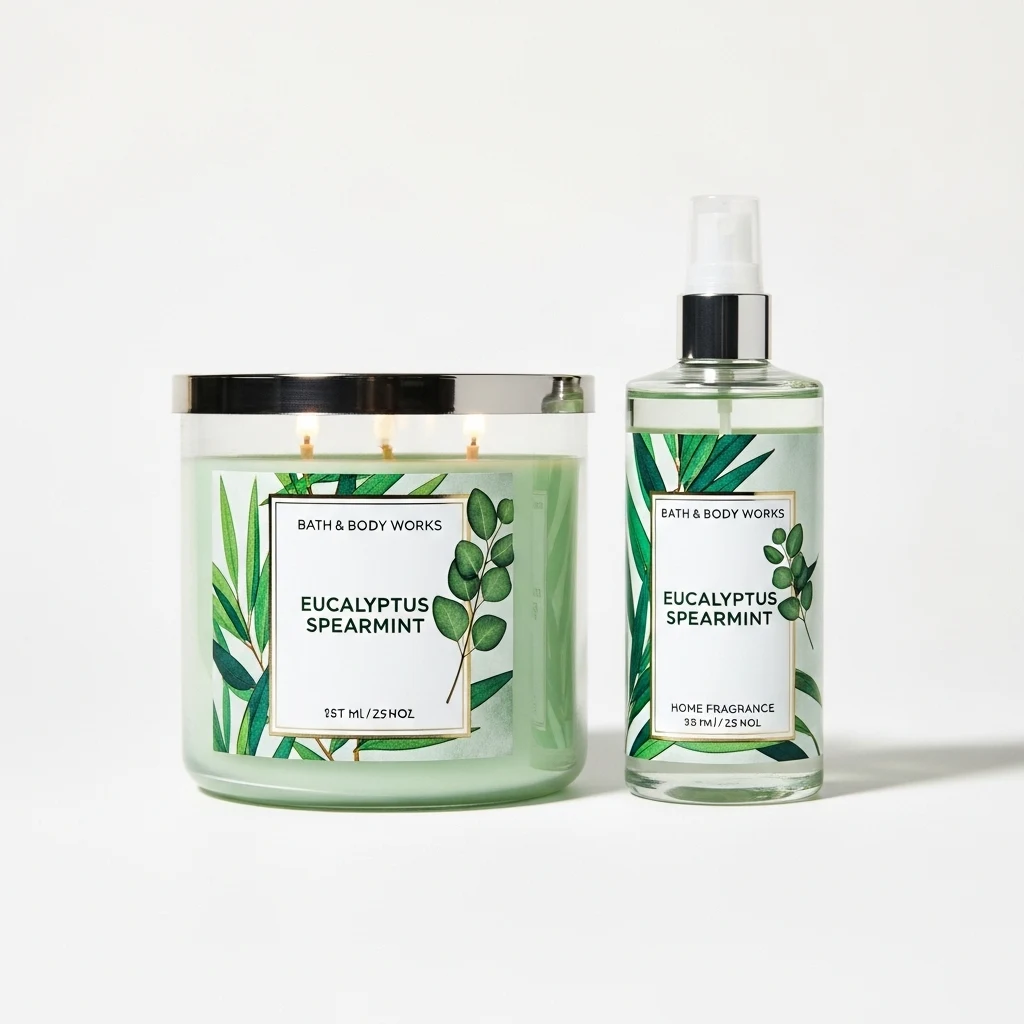 Bath Body Works Eucalyptus Spearmint candle image 3
