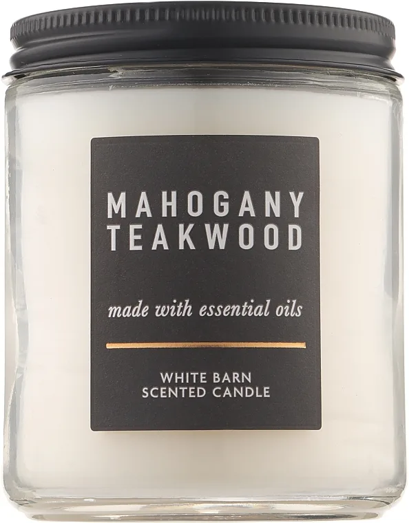 Bath Body Works Mahogany Teakwood candle