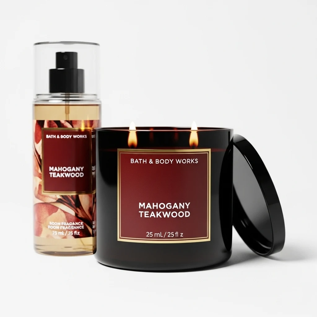 Bath Body Works Mahogany Teakwood candle image 3