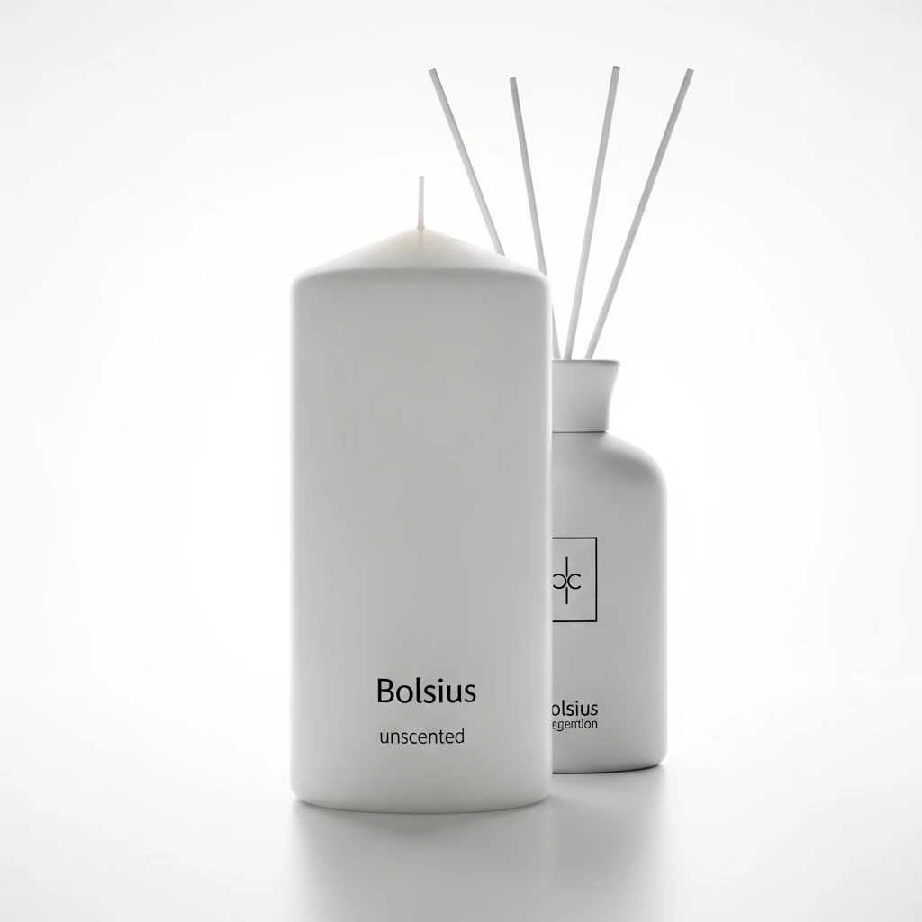 Bolsius pillar candle unscented image 3