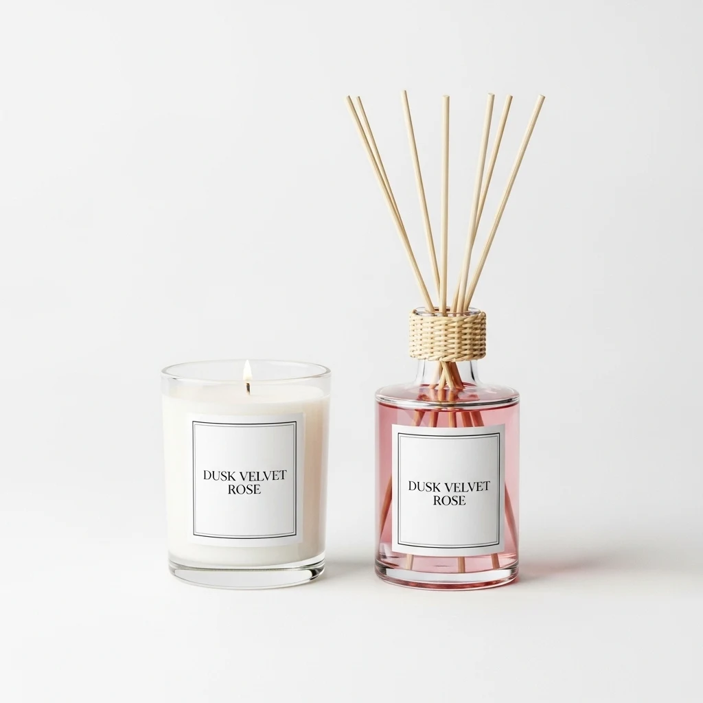 Dusk Velvet Rose reed diffuser