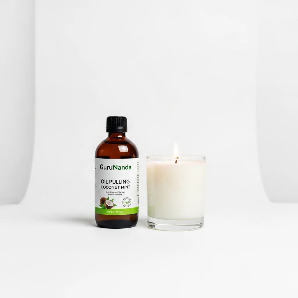 GuruNanda oil pulling coconut mint image 2