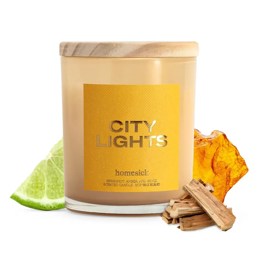 Homesick New York City soy candle image 3