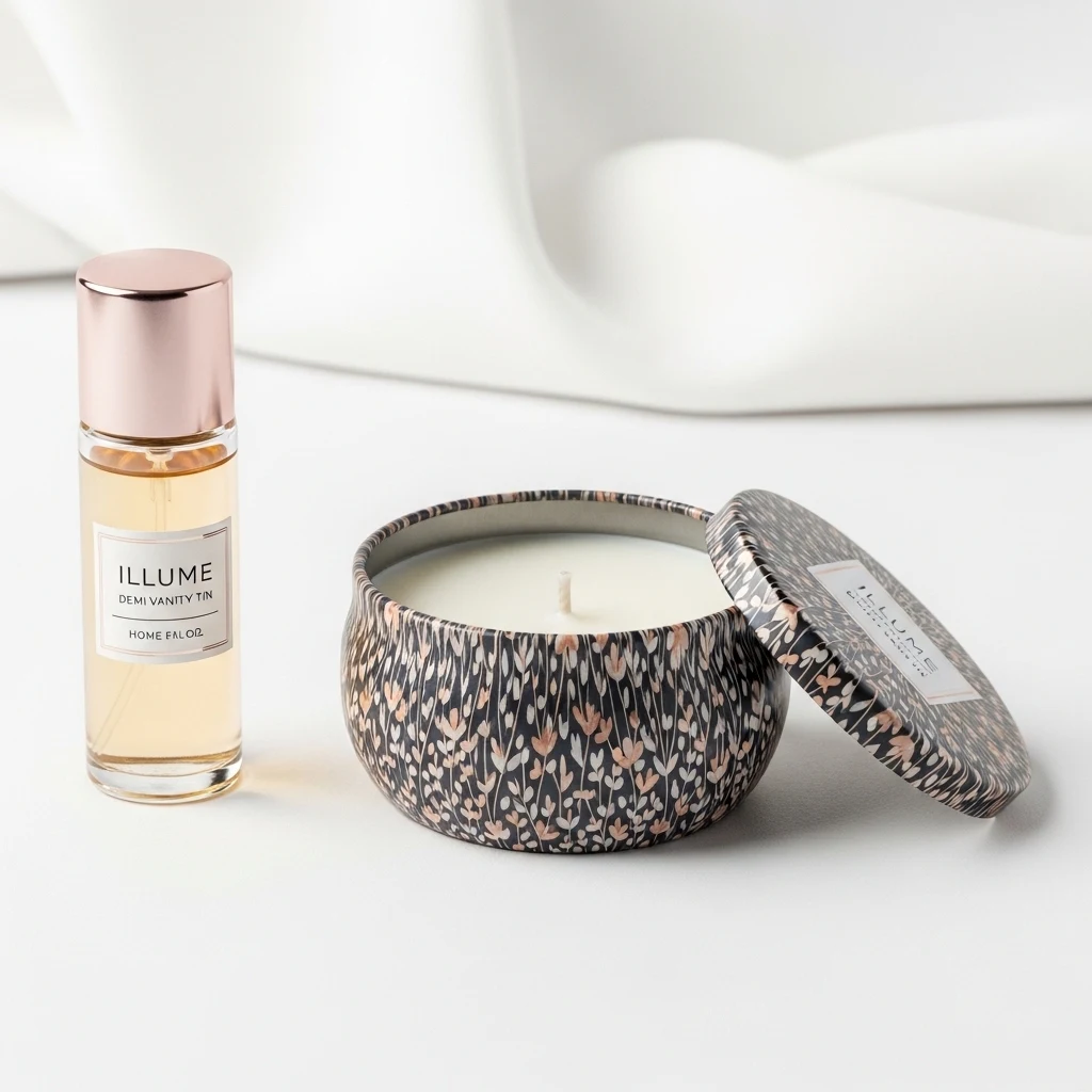 Illume Demi vanity tin candle image 2