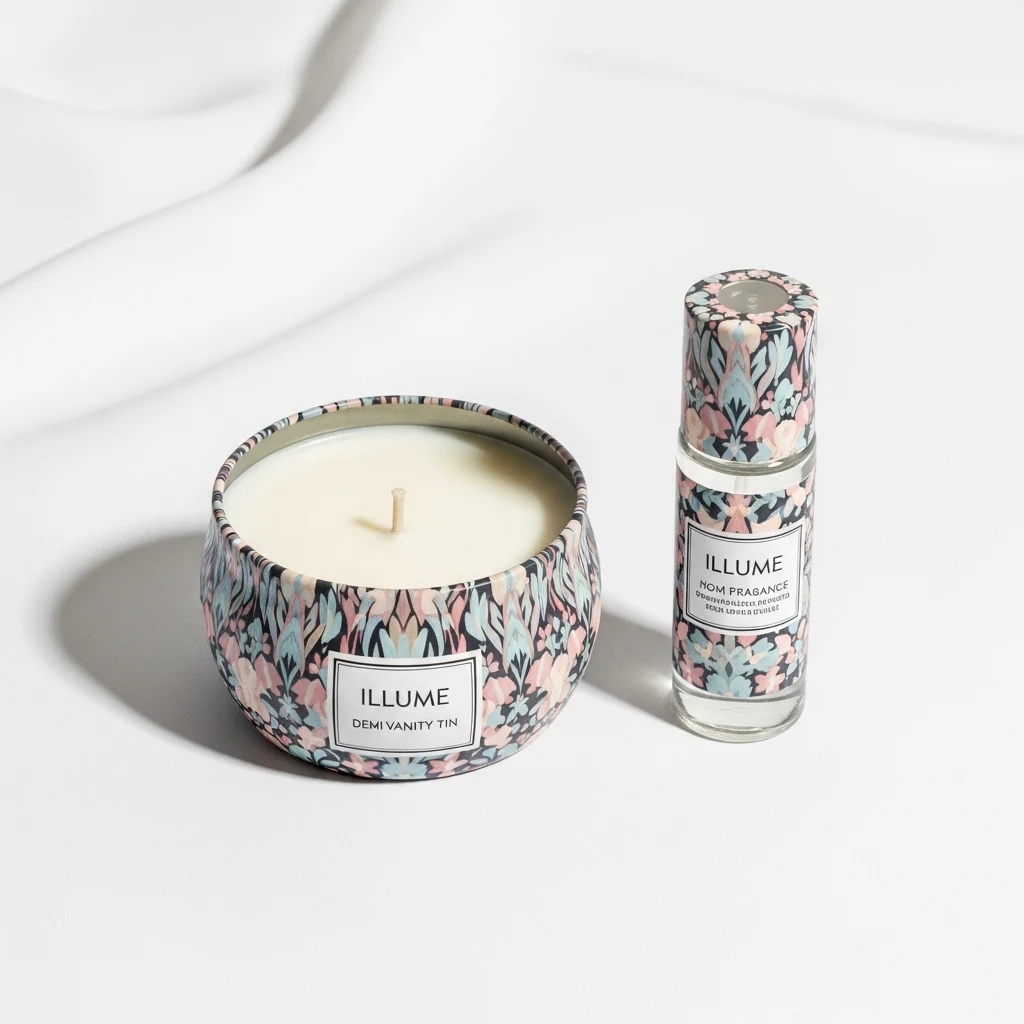 Illume Demi vanity tin candle image 3