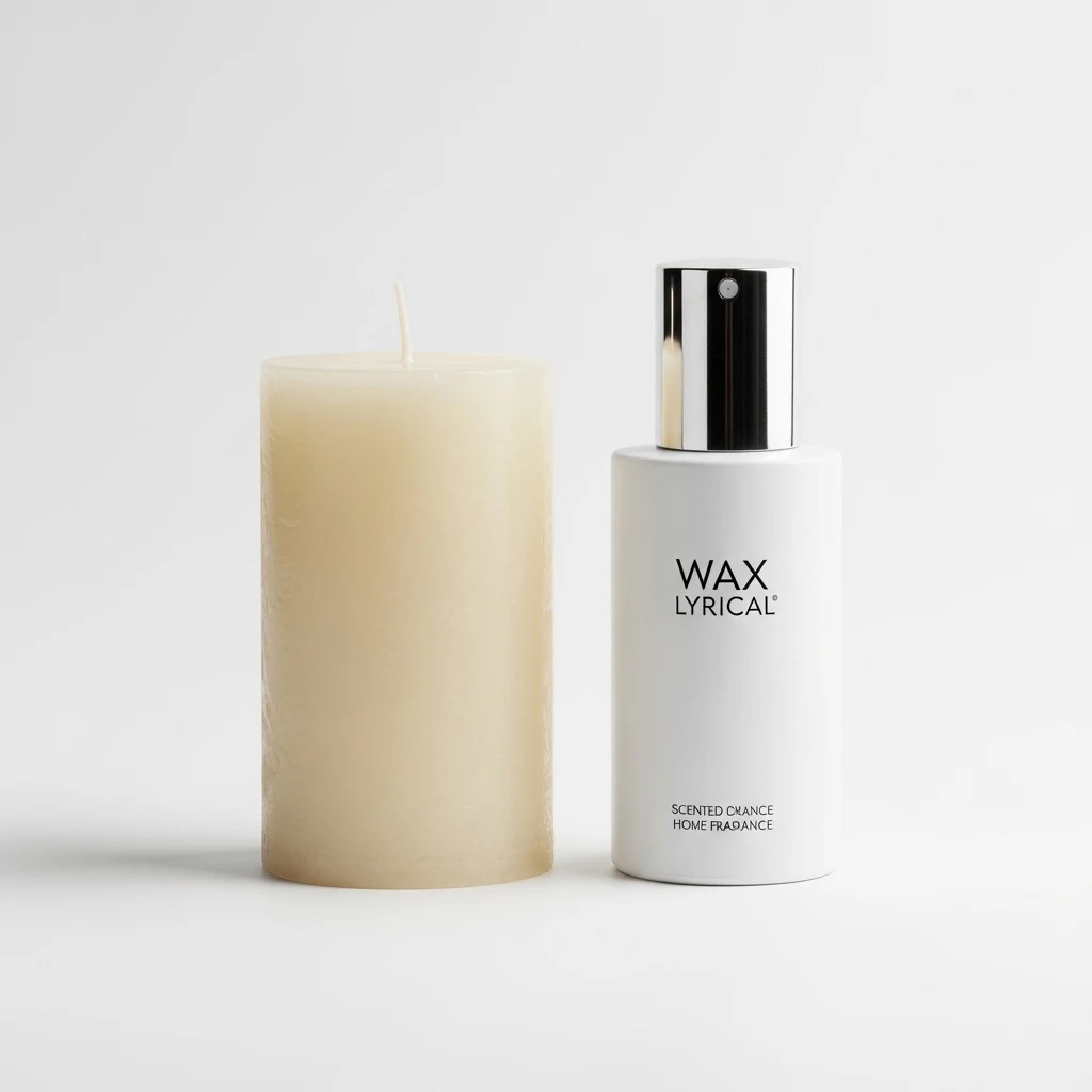 Wax Lyrical scented pillar candle image 3