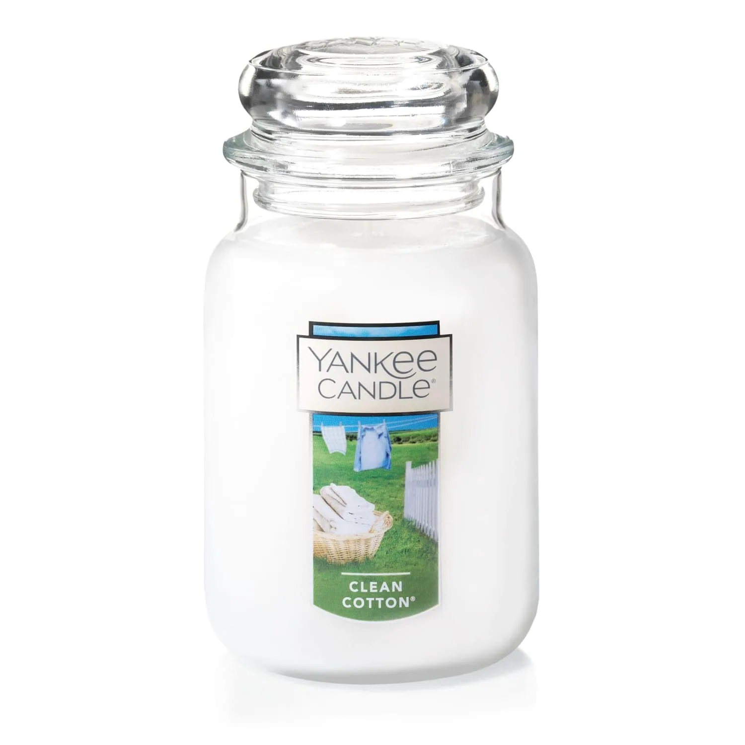Yankee Candle Clean Cotton scented