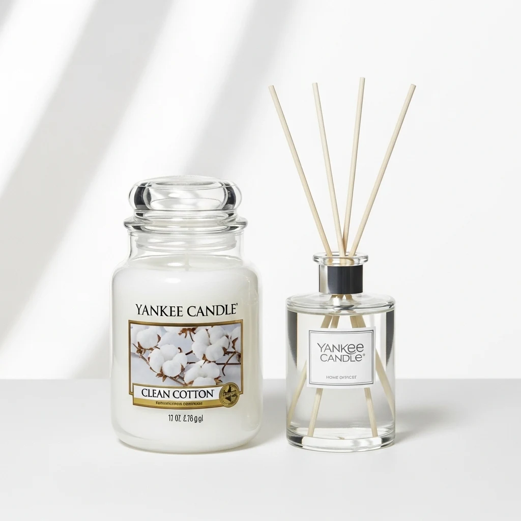 Yankee Candle Clean Cotton scented image 2