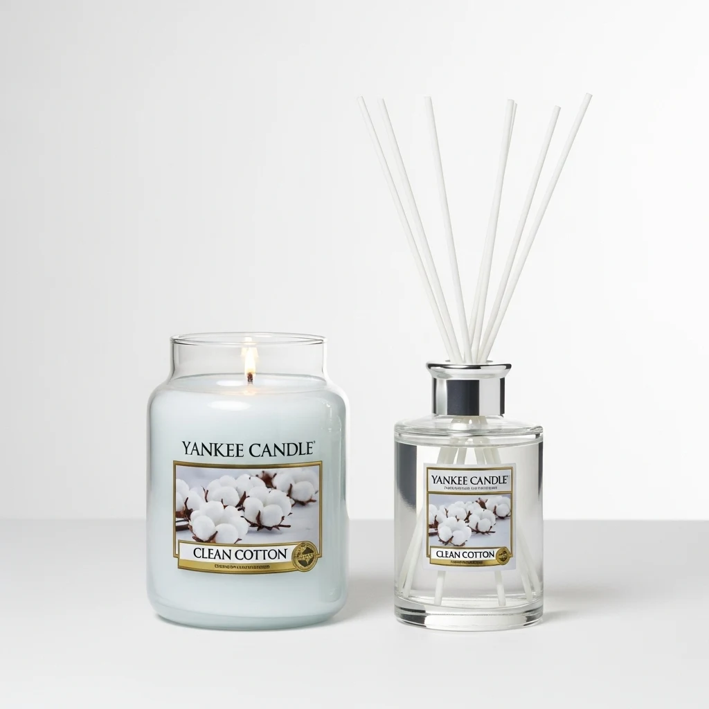 Yankee Candle Clean Cotton scented image 3